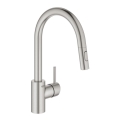 GROHE 31483DC2 - Grifo para fregadero CONCETTO acero inoxidable