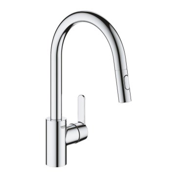 GROHE 31484001 - Grifo para fregadero GET, cromo brillante