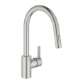 GROHE 31486DC1 - Grifo de fregadero FEEL en acero inoxidable