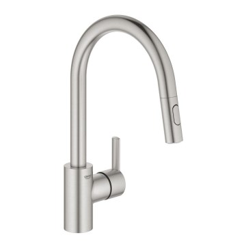 GROHE 31486DC1 - Grifo de fregadero FEEL en acero inoxidable