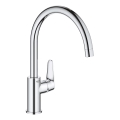 GROHE 31536001 - Grifo para fregadero BAUCURVE 332 mm, cromo brillante