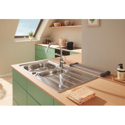 GROHE 31564SD1 - Fregadero K200 965 × 500 mm acero inoxidable