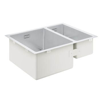 GROHE 31577SD1 - Fregadero de cocina K700U 595 × 450 mm acero inoxidable