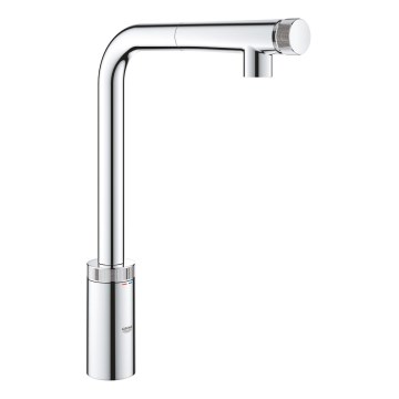 GROHE 31613000 - Grifo de fregadero A SmartControl 314 mm cromo pulido