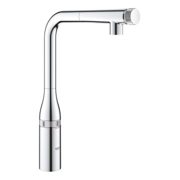 GROHE 31615000 - Grifo para fregadero ESSENCE SMARTCONTROL 366 mm, acabado cromado brillante