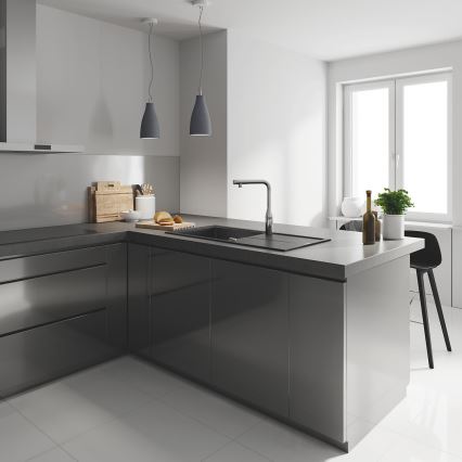 GROHE 31615000 - Grifo para fregadero ESSENCE SMARTCONTROL 366 mm, acabado cromado brillante