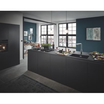 GROHE 31615000 - Grifo para fregadero ESSENCE SMARTCONTROL 366 mm, acabado cromado brillante