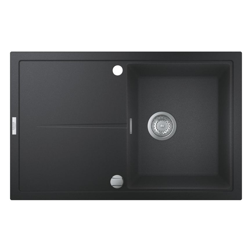 GROHE 31639AP0 - Fregadero compuesto K400 780 × 500 mm negro
