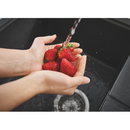 GROHE 31639AP0 - Fregadero compuesto K400 780 × 500 mm negro