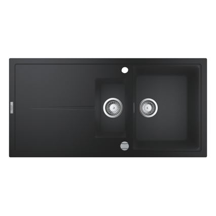 GROHE 31642AP0 - Fregadero K400 1000 × 500 mm granito/negro