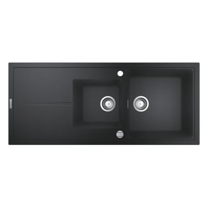 GROHE 31643AP0 - Fregadero de composite K400 1160 × 500 mm negro