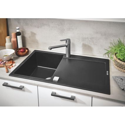 GROHE 31644AP0 - Fregadero K500 860 × 500 mm granito/negro