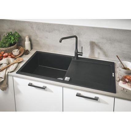GROHE 31645AP0 - Fregadero compuesto K500 1000 × 500 mm negro