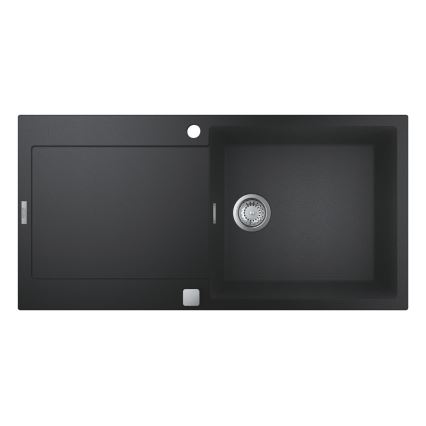 GROHE 31645AP0 - Fregadero K500 1000 × 500 mm piedra/negro