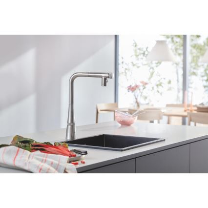 GROHE 31653AP0 - Fregadero compuesto K700U 457 × 406 mm negro