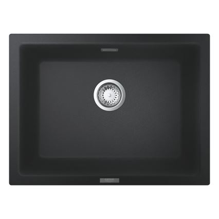 GROHE 31655AP0 - Fregadero de composite K700U 610 × 460 mm, negro