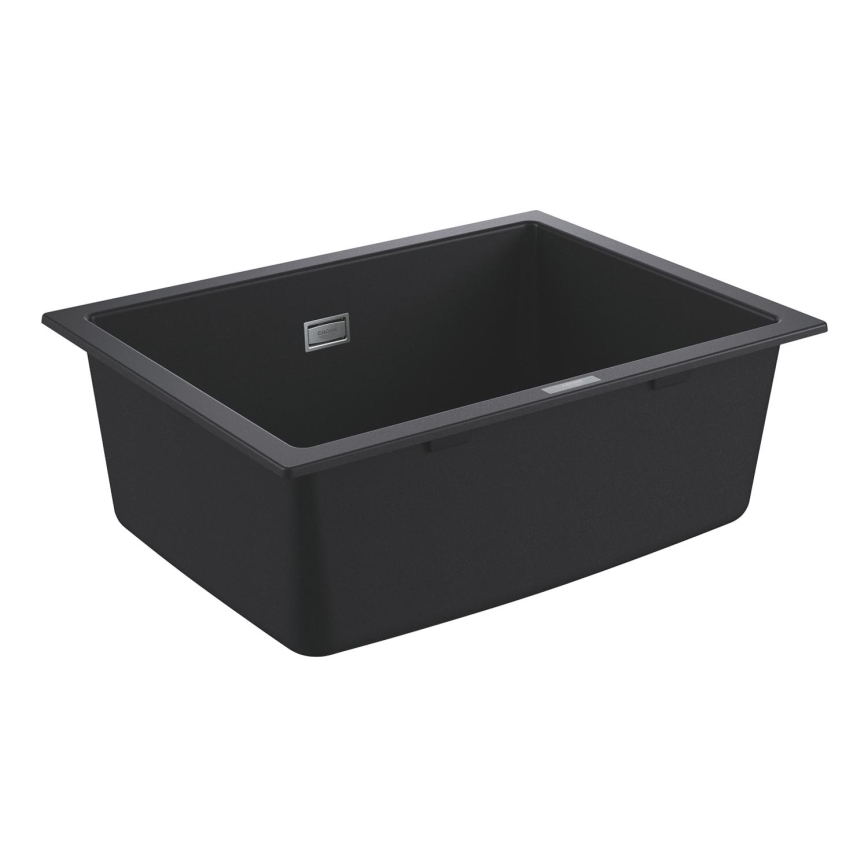 GROHE 31655AP0 - Fregadero K700U 610 × 460 mm piedra negra/negro