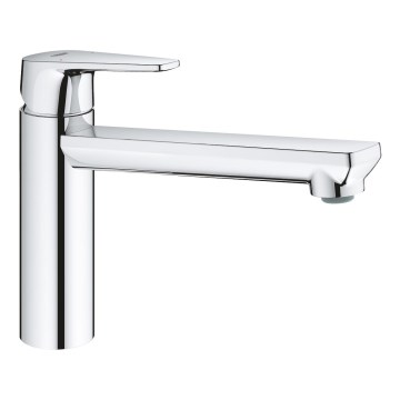 GROHE 31693000 - Grifo monomando para fregadero BAUEDGE de 193 mm, cromo brillante