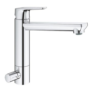 GROHE 31696000 - Grifo para fregadero BAUEDGE, cromo brillante