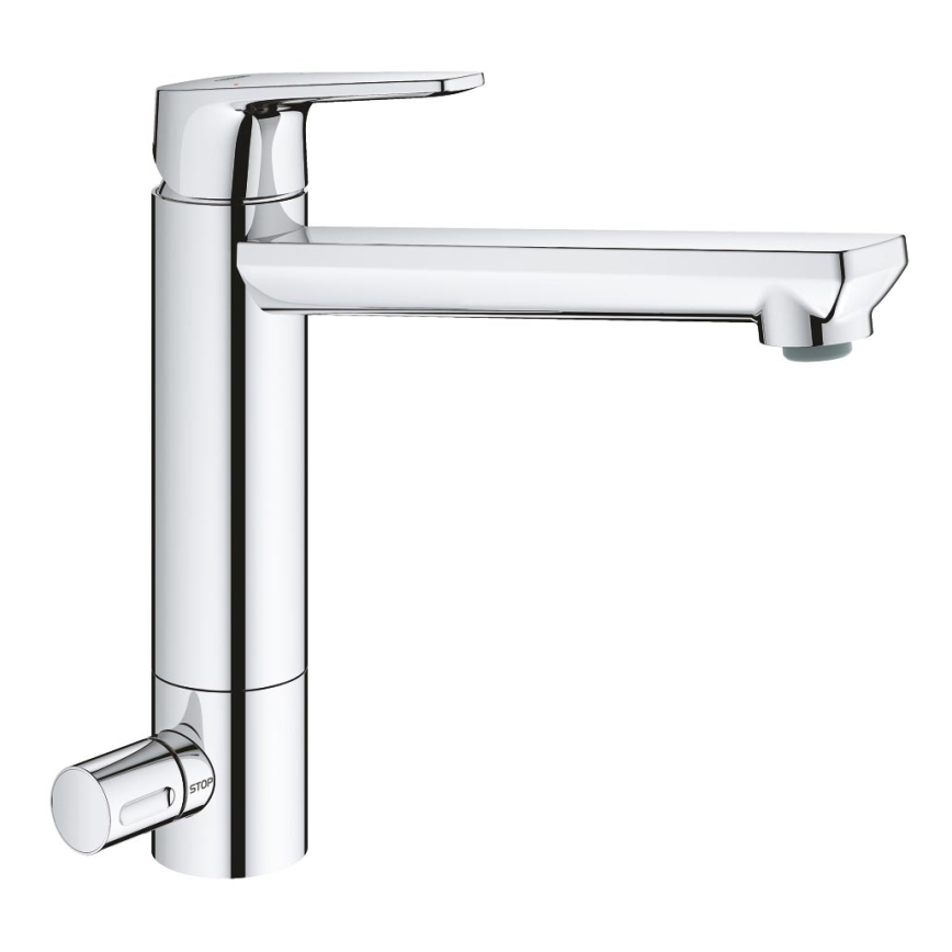 GROHE 31696000 - Grifo para fregadero BAUEDGE, cromo brillante