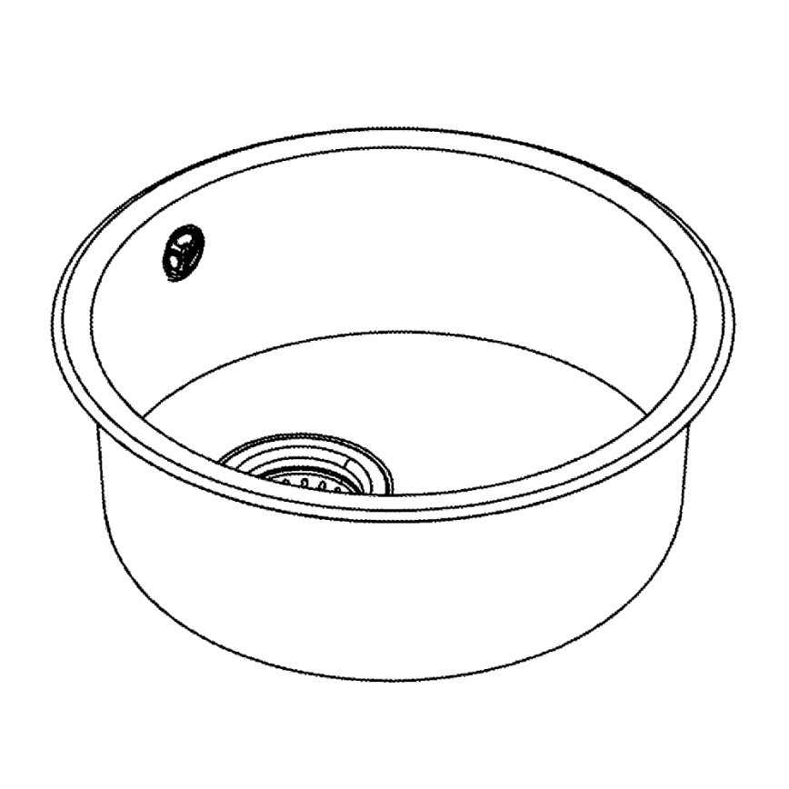 GROHE 31720SD0 - Fregadero K200 440 x 440 x 180 acero inoxidable