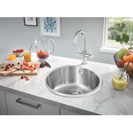 GROHE 31720SD0 - Fregadero K200 440 x 440 x 180 acero inoxidable
