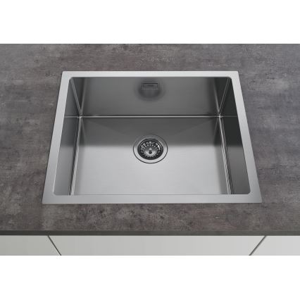 GROHE 31726SD0 - Fregadero de cocina K700 550 × 450 mm de acero inoxidable