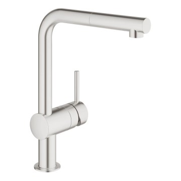 GROHE 32168DC0 - Grifo para fregadero modelo A en acero inoxidable