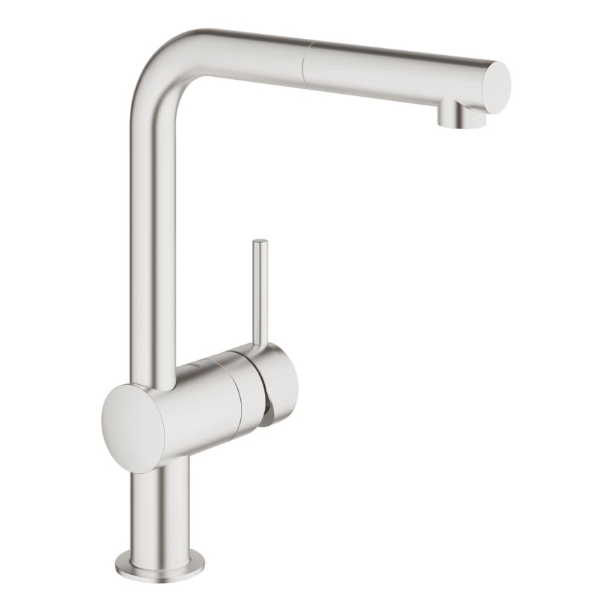 GROHE 32168DC0 - Grifo para fregadero modelo A en acero inoxidable