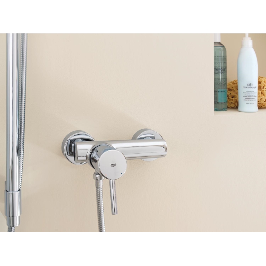 GROHE 32210001 - Grifo de ducha CONCETTO DN 15, acabado cromado brillante