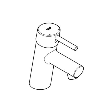GROHE 3224010E - Grifo de lavabo CONCETTO DN 15 cromado brillante