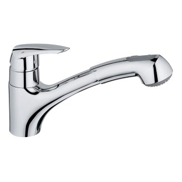 GROHE 32257001 - Grifo de fregadero EURODISC cromo brillante