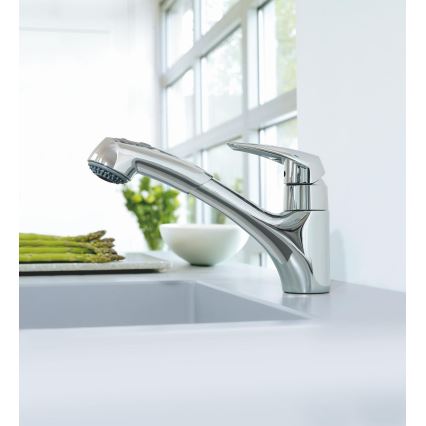 GROHE 32257001 - Grifo de fregadero EURODISC cromo brillante