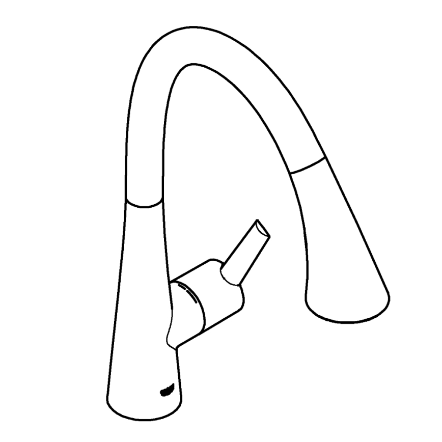 GROHE 32294002 - Grifo para fregadero ZEDRA 401 mm cromo pulido