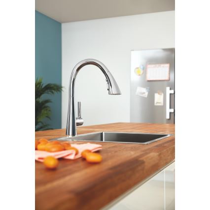 GROHE 32294002 - Grifo para fregadero ZEDRA 401 mm cromo pulido