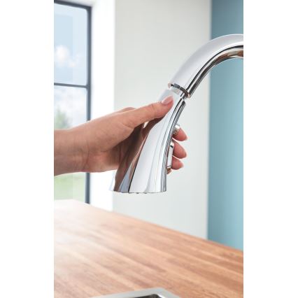 GROHE 32294002 - Grifo para fregadero ZEDRA 401 mm cromo pulido