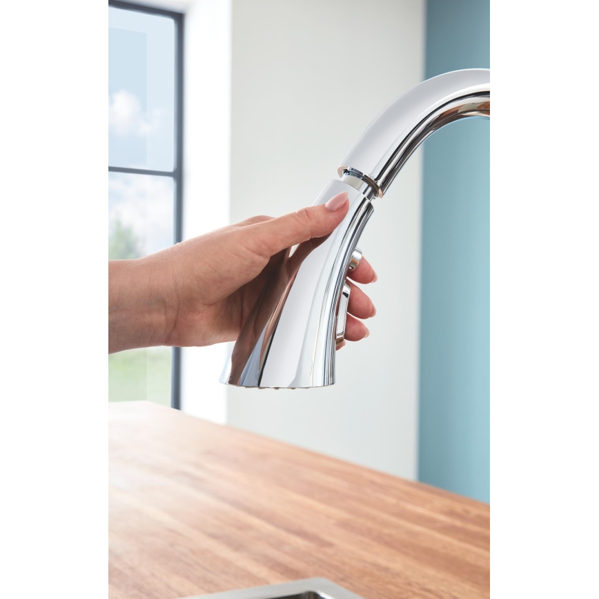 GROHE 32294002 - Grifo para fregadero ZEDRA 401 mm cromo pulido