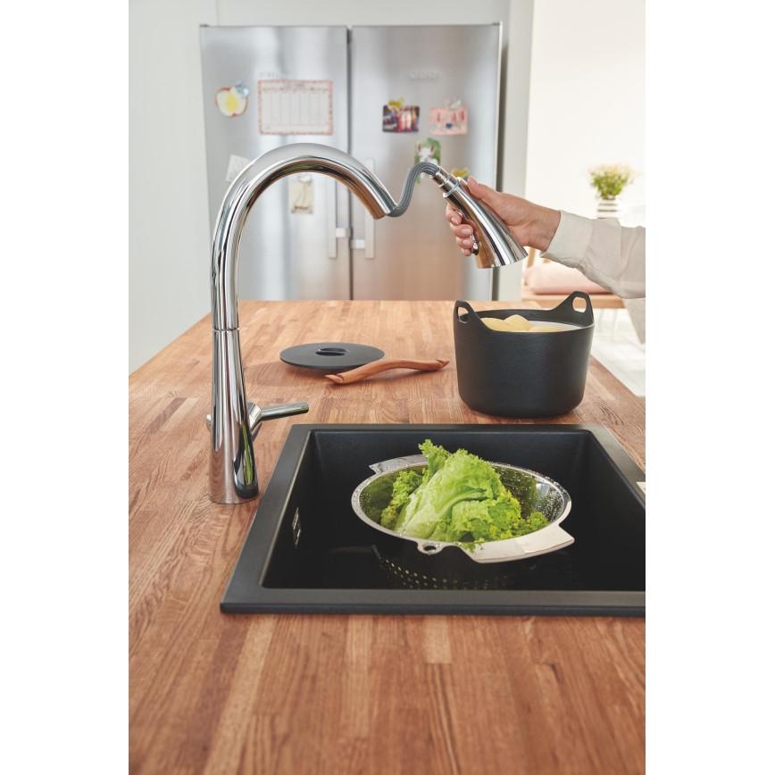 GROHE 32294002 - Grifo para fregadero ZEDRA 401 mm cromo pulido