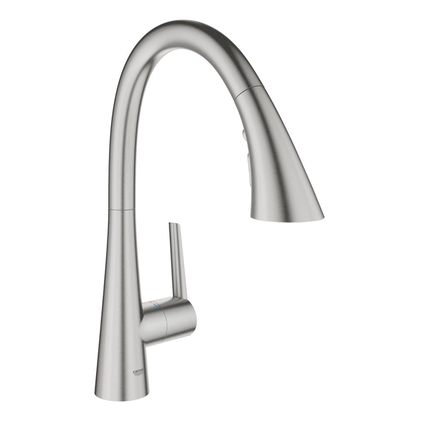 GROHE 32294DC2 - Grifo para fregadero ZEDRA de acero inoxidable