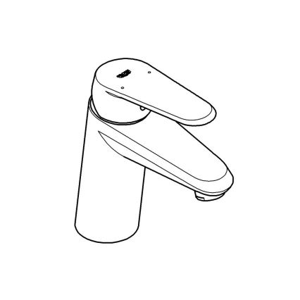 GROHE 3246920E - Grifo para lavabo EURODISC COSMOPOLITAN, tamaño S, cromado