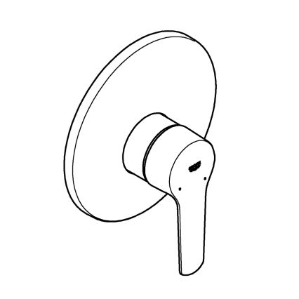 GROHE 32590002 - Grifo de ducha START, cromo brillante