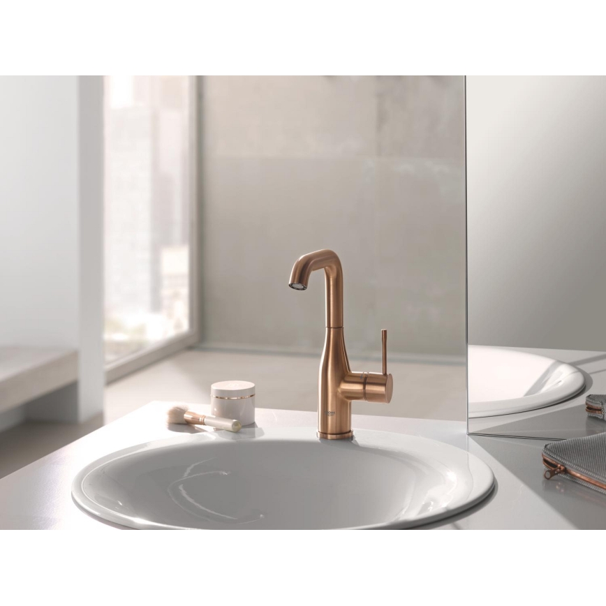 GROHE 32628DL1 - Grifo de lavabo ESSENCE tamaño L, acabado en bronce