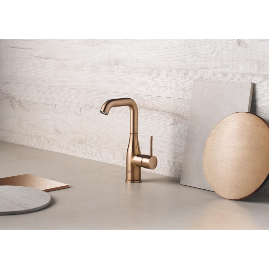 GROHE 32628DL1 - Grifo de lavabo ESSENCE tamaño L, acabado en bronce