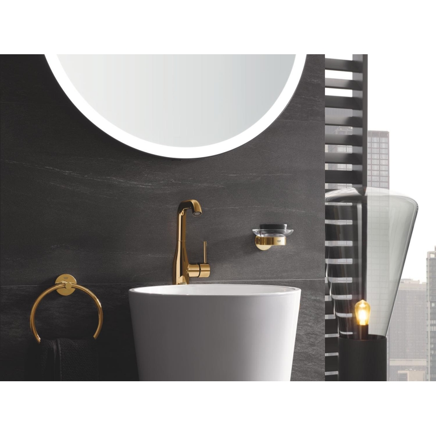 GROHE 32628GL1 - Grifo de lavabo ESSENCE, tamaño L, acabado dorado