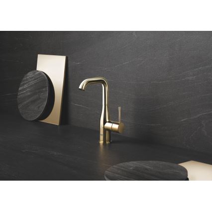 GROHE 32628GL1 - Grifo de lavabo ESSENCE, tamaño L, acabado dorado