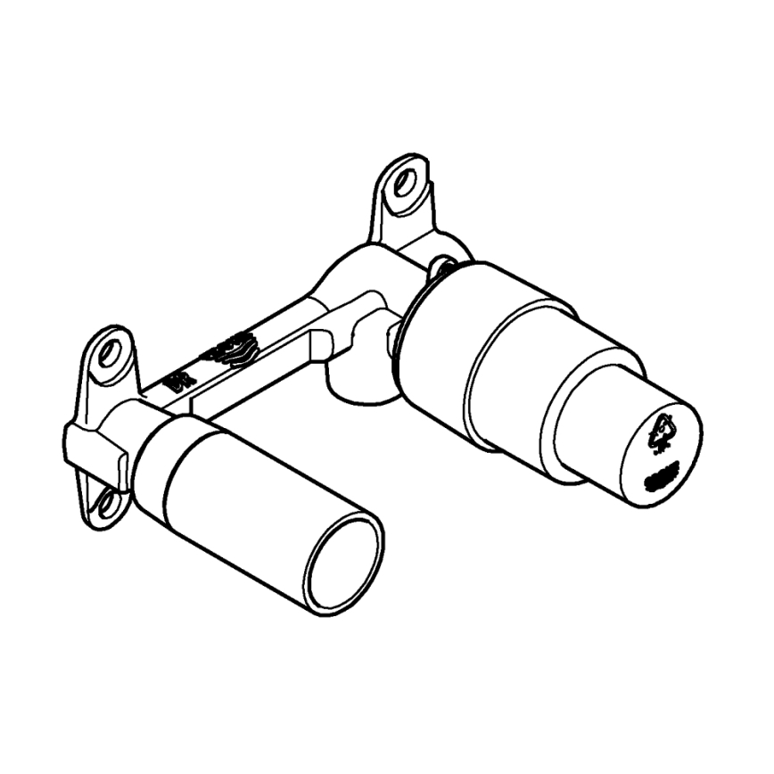 GROHE 32635000 - Mezclador empotrado DN 15 DR - de latón