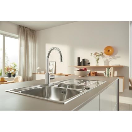 GROHE 32663003 - Grifo monomando para fregadero CONCETTO 360 mm cromo brillante
