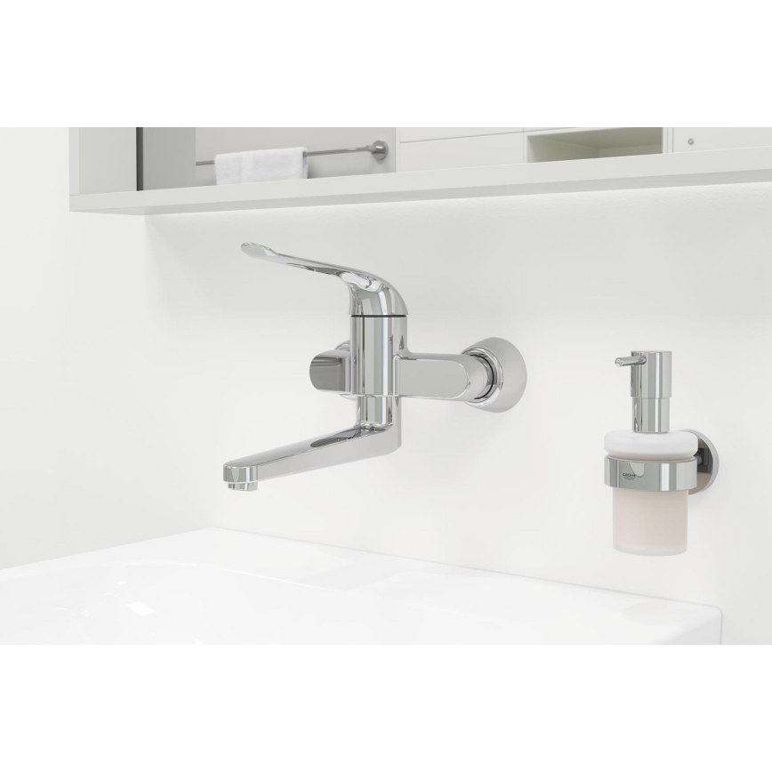 GROHE 32773000 - Grifo de lavabo EUROECO SPECIAL 257 mm, acabado cromado brillante