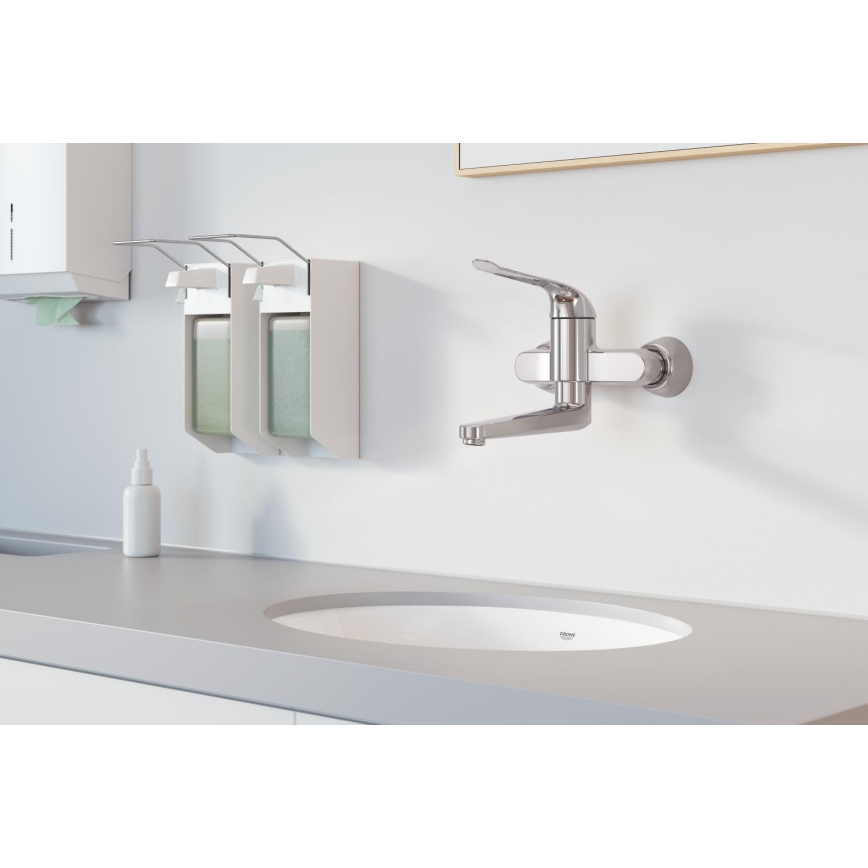GROHE 32773000 - Grifo de lavabo EUROECO SPECIAL 257 mm, acabado cromado brillante