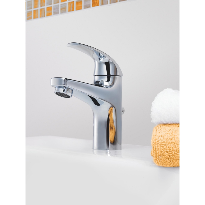 GROHE 32805000 - Grifo de lavabo BAUCURVE DN 15, cromo brillante